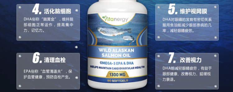 加拿大维生能 阿拉斯加野生三文鱼油+成人多种维生素软糖